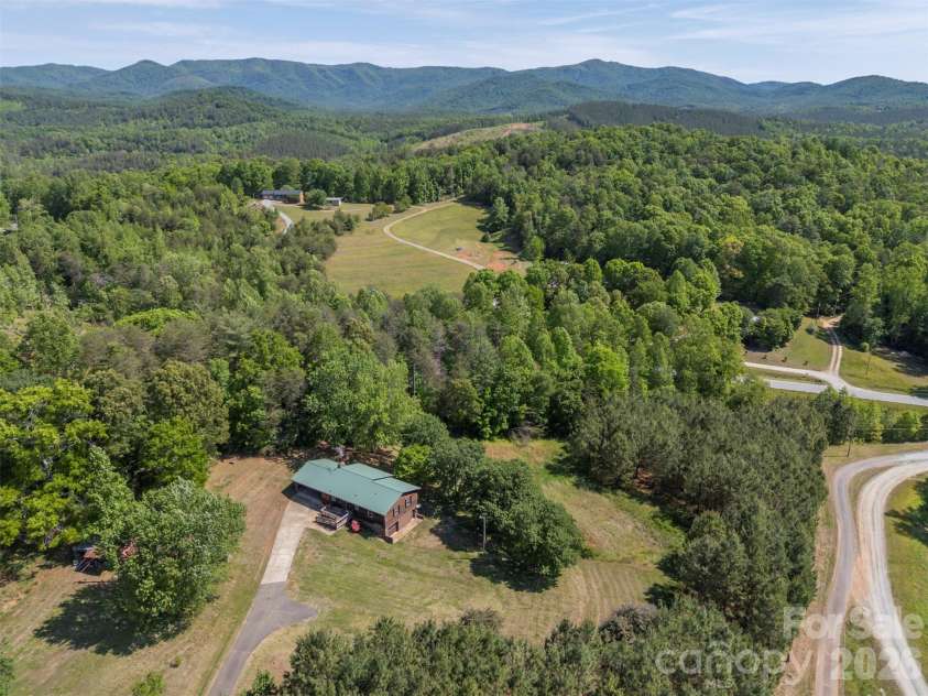 184 Clelo Drive, Casar, NC 28020.  MLS# CAR4375194, YatesRealty ID 18410. Ariel View
