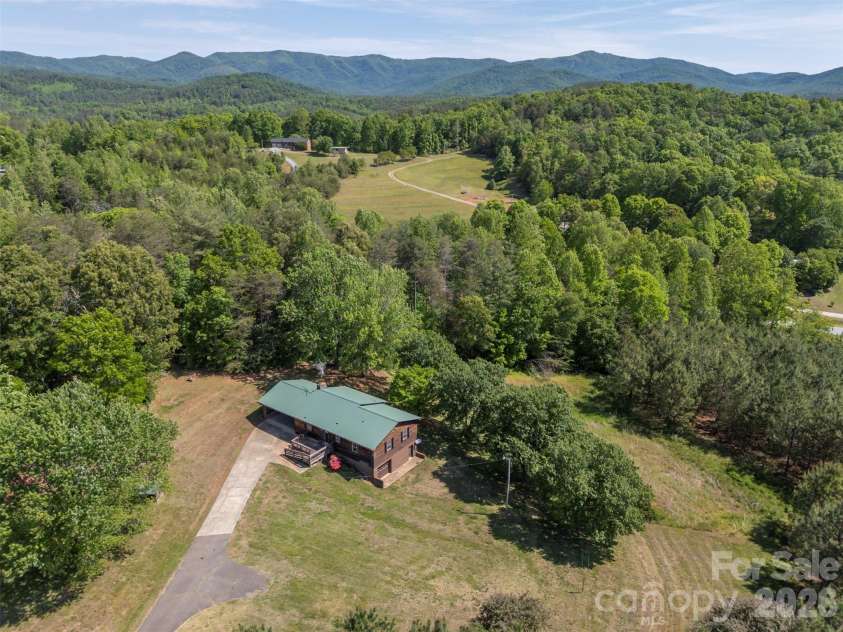 184 Clelo Drive, Casar, NC 28020.  MLS# CAR4375194, YatesRealty ID 18410. Ariel View