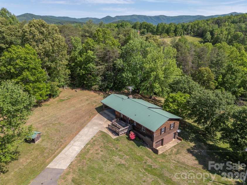 184 Clelo Drive, Casar, NC 28020.  MLS# CAR4375194, YatesRealty ID 18410. Ariel View