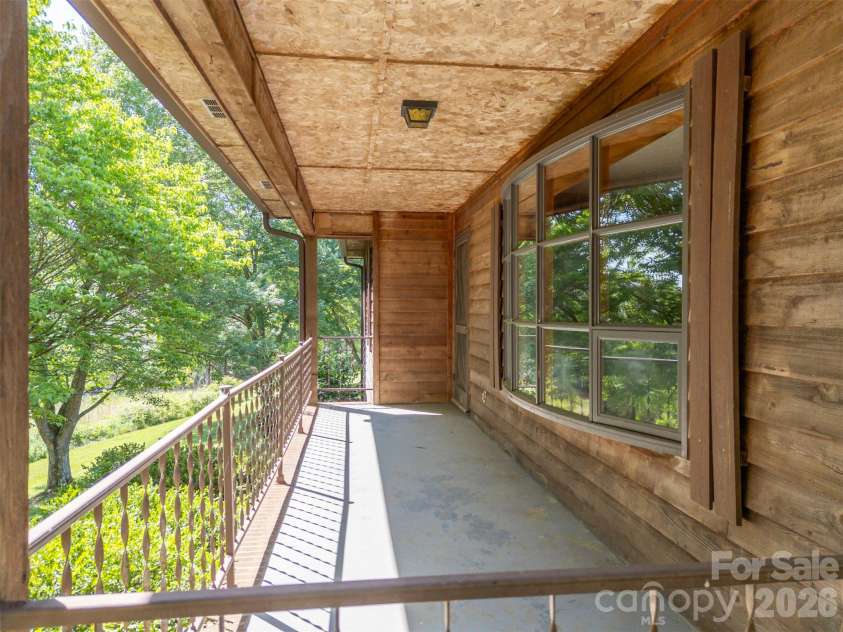 184 Clelo Drive, Casar, NC 28020.  MLS# CAR4375194, YatesRealty ID 18410. Front Porch