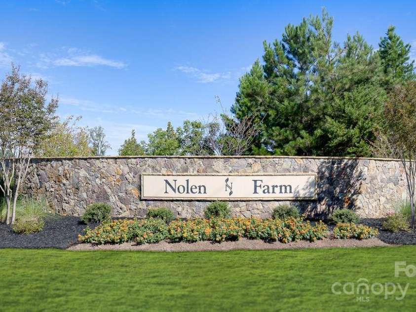 9639 Margrave Drive, Gastonia, NC 28056.  MLS# CAR4260593, YatesRealty ID 18411. Nolen Farm Entrance