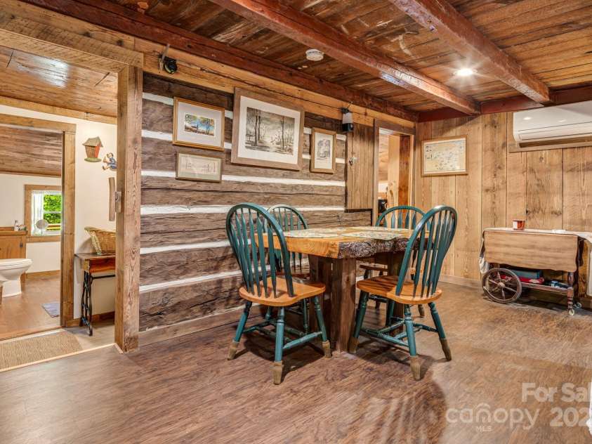 482 Pheasant Street, Lake Lure, NC 28746.  MLS# CAR4253575, YatesRealty ID 18417. Dining Area