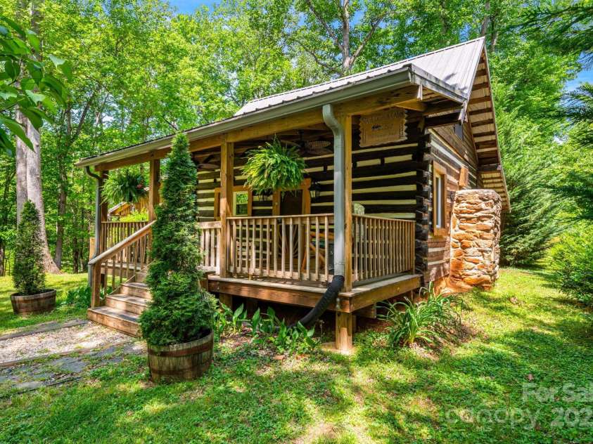 482 Pheasant Street, Lake Lure, NC 28746.  MLS# CAR4253575, YatesRealty ID 18417. Front View