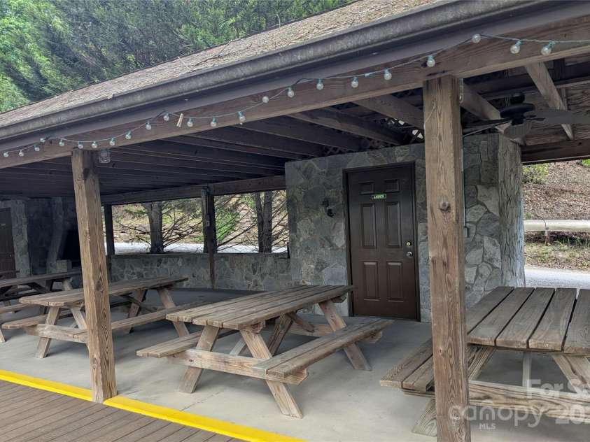 482 Pheasant Street, Lake Lure, NC 28746.  MLS# CAR4253575, YatesRealty ID 18417. Pavilion