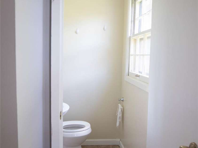 100 Woodward Avenue, Morganton, NC 28655.  MLS# CAR4375619, YatesRealty ID 18418. Master half bath