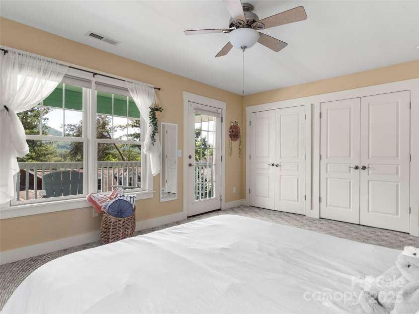 7 Oakhaven Terrace, Asheville, NC 28803.  MLS# CAR4264264, YatesRealty ID 18418. 2nd floor bedroom  #2