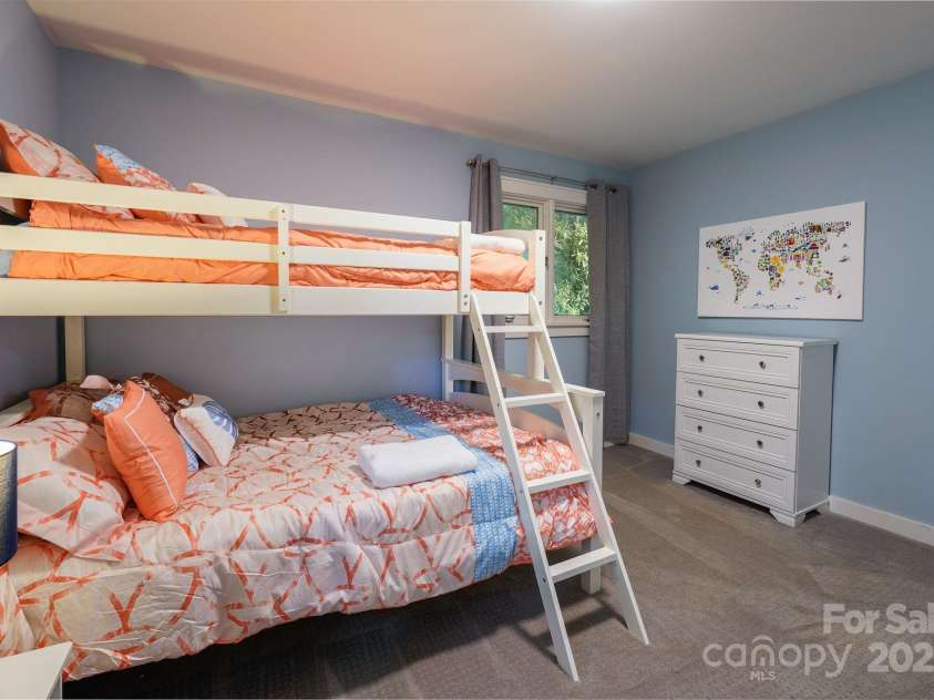 1360 Glen Cannon Drive, Pisgah Forest, NC 28768.  MLS# CAR4252378, YatesRealty ID 18419. Bedroom 3