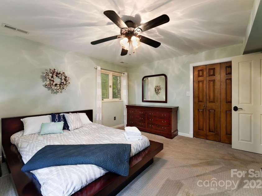 1360 Glen Cannon Drive, Pisgah Forest, NC 28768.  MLS# CAR4252378, YatesRealty ID 18419. Primary Bedroom