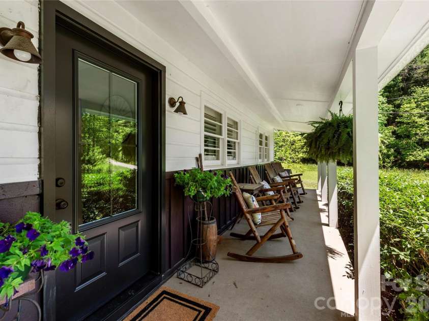 514 Roy Forrester Road, Mars Hill, NC 28754.  MLS# CAR4367162, YatesRealty ID 18420. Front Porch