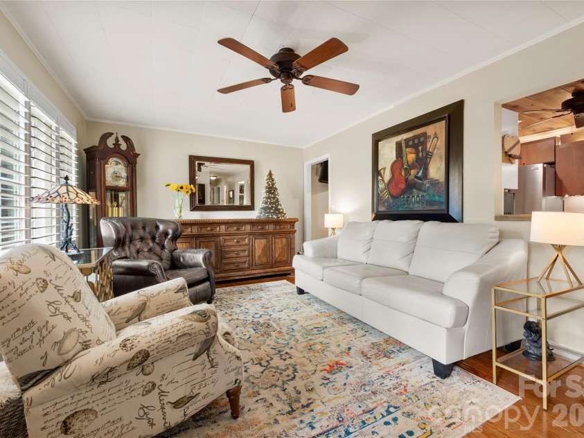 514 Roy Forrester Road, Mars Hill, NC 28754.  MLS# CAR4367162, YatesRealty ID 18420. Living Room