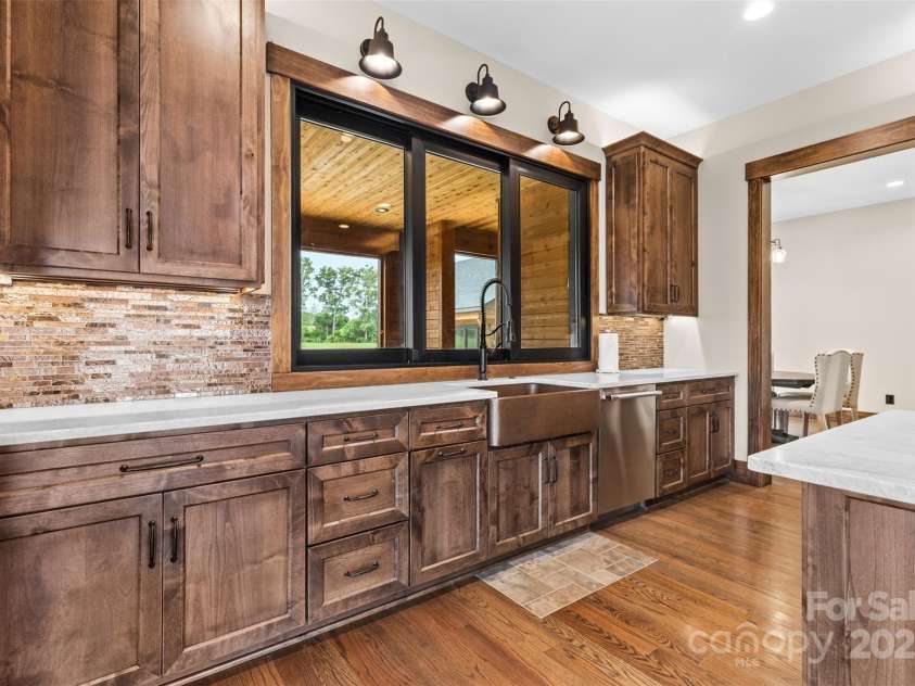 1822 Irby Road, Monroe, NC 28112.  MLS# CAR4259856, YatesRealty ID 1843. Copper Farmhouse Sink 