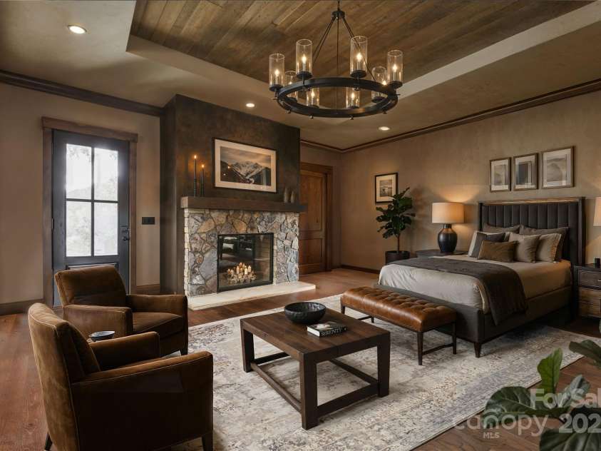 1822 Irby Road, Monroe, NC 28112.  MLS# CAR4259856, YatesRealty ID 1843. Virtually Staged Owner's Suite 