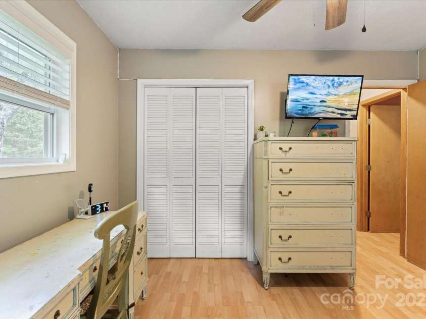 23 Mountain Meadow Lane, Canton, NC 28716.  MLS# CAR4269164, YatesRealty ID 18435. 2nd bedroom tucked away at the end of the hall