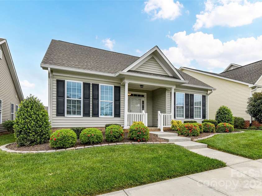 11123 Bailey Park Nature Drive, Cornelius, NC 28031.  MLS# CAR4247952, YatesRealty ID 18437. Charming, Meticulously Maintained, 1 Story, 3 Bedroom, 2 Bath Home with 1 Car, Back Load Garage, located in sought after 55+ community!