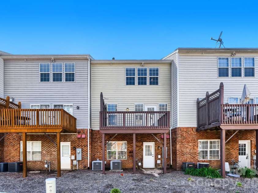2937 Duvalla Avenue, Charlotte, NC 28209.  MLS# CAR4370499, YatesRealty ID 18447. Back Exterior