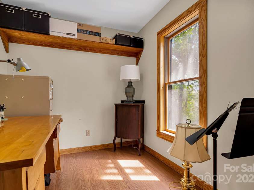 214 Laurel Mountain Trail, Saluda, NC 28773.  MLS# CAR4259688, YatesRealty ID 18449. Dream closet or office space?  You decide.