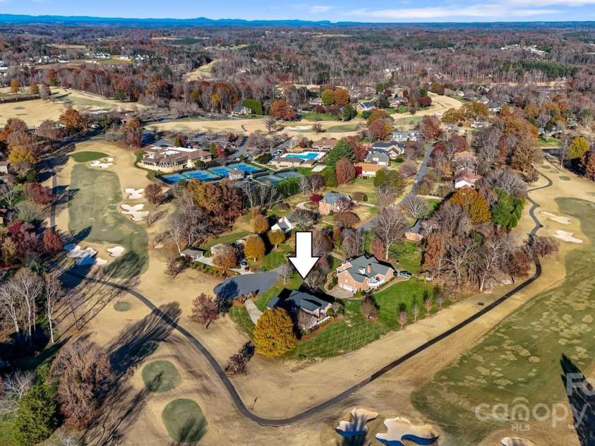 2425 Birdie Lane, Conover, NC 28613.  MLS# CAR4204810, YatesRealty ID 1846. Golfer's dream