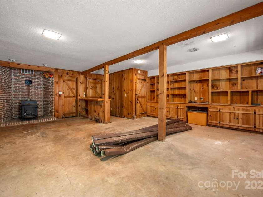 307 Owl Hollow Road, Mill Spring, NC 28756.  MLS# CAR4292515, YatesRealty ID 1846. Basement with Full Bath