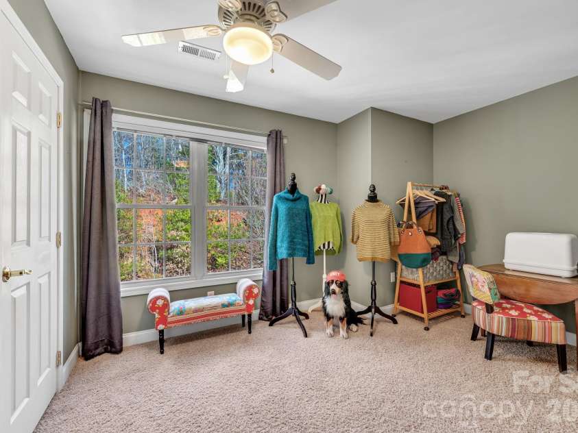 65 Lawson Ridge Road, Leicester, NC 28748.  MLS# CAR4352526, YatesRealty ID 18460. Additional Guest Bedroom