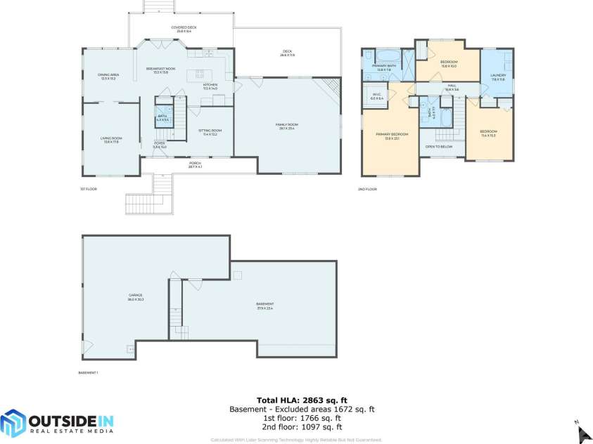 65 Lawson Ridge Road, Leicester, NC 28748.  MLS# CAR4352526, YatesRealty ID 18460. Floor Plan