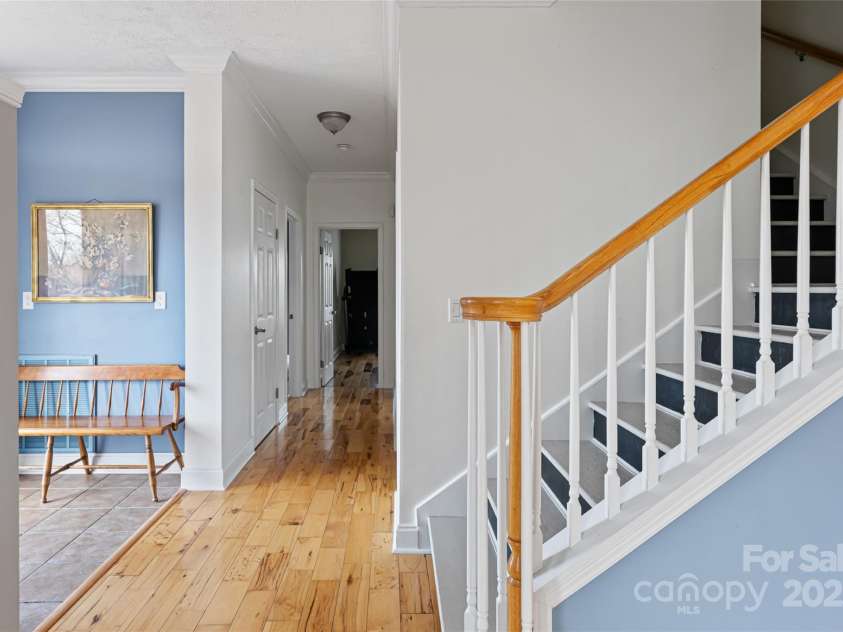 837 California Avenue, Marion, NC 28752.  MLS# CAR4260788, YatesRealty ID 1847. Hallway to Bedroom and Office