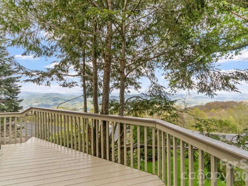 19 Lookout Loop, Burnsville, NC 28714.  MLS# CAR4361238, YatesRealty ID 18471. OPEN DECK WITH LONG-RANGE MOUNTAIN VIEWS!