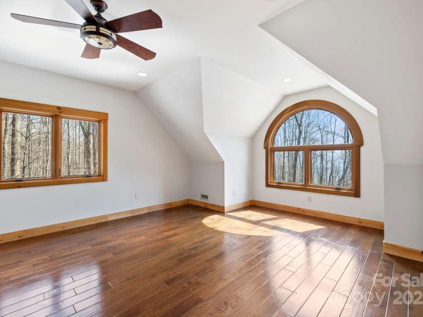 214 & 216 Log Gap Road, Fairview, NC 28730.  MLS# CAR4234130, YatesRealty ID 18480. Spacious Secondary Bedroom or Office, Walk-In Closet