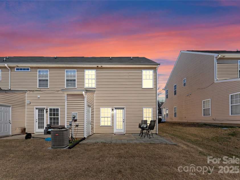 2259 Crosscut Drive, Charlotte, NC 28214.  MLS# CAR4234585, YatesRealty ID 18508. Rear Patio and Backyard
