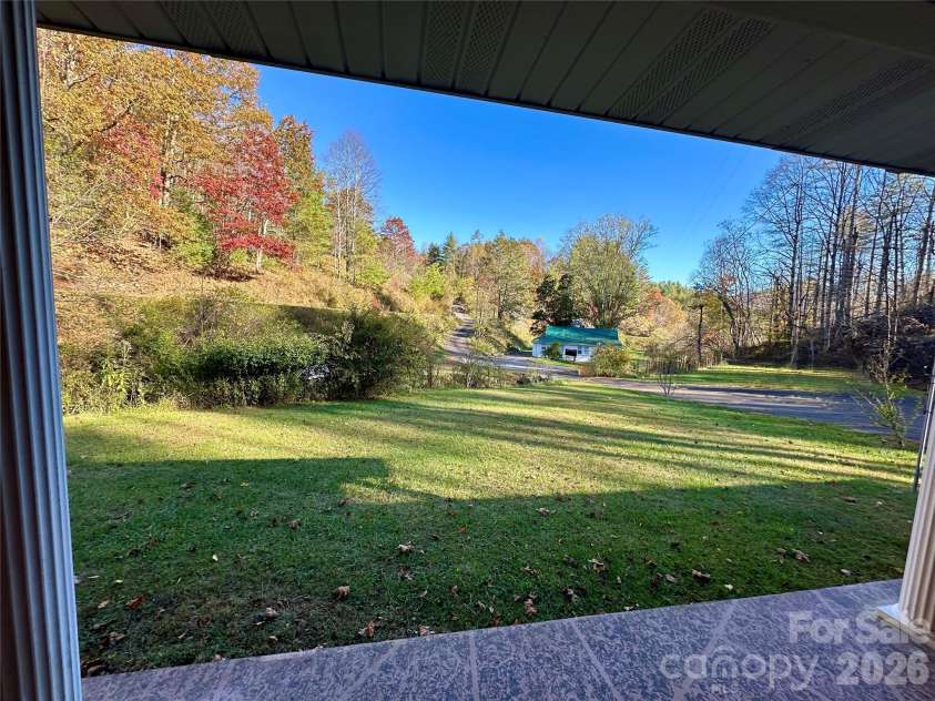 208 Murdock Road, Bakersville, NC 28705.  MLS# CAR4315892, YatesRealty ID 18510. View from Front Porch