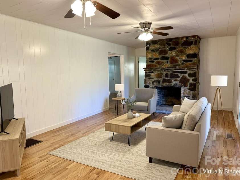 208 Murdock Road, Bakersville, NC 28705.  MLS# CAR4315892, YatesRealty ID 18510. Virtual Staged