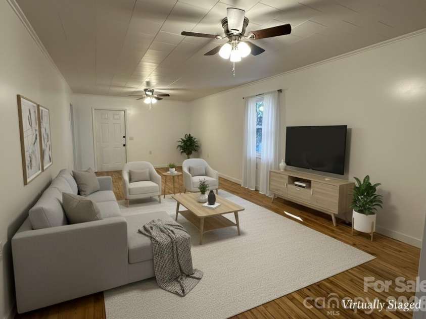 208 Murdock Road, Bakersville, NC 28705.  MLS# CAR4315892, YatesRealty ID 18510. Virtual Staged
