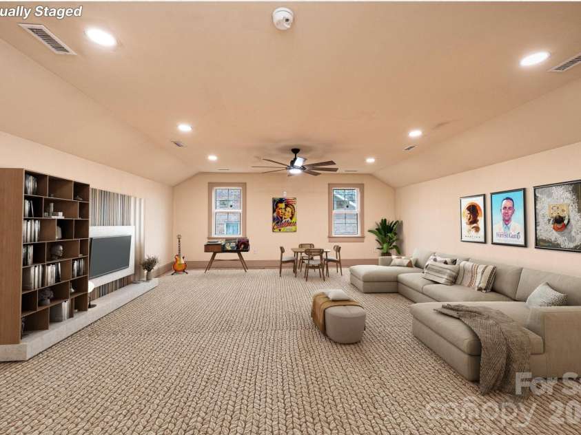 1610 Summerlin Place, Newton, NC 28658.  MLS# CAR4352272, YatesRealty ID 18511. Bonus room virtually staged.