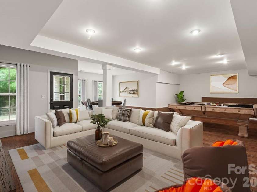 10211 Rivendell Lane, Charlotte, NC 28269.  MLS# CAR4376096, YatesRealty ID 18518. Basement