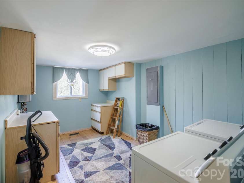 70 Aberdeen Lane, Pisgah Forest, NC 28768.  MLS# CAR4372037, YatesRealty ID 18522. Laundry room