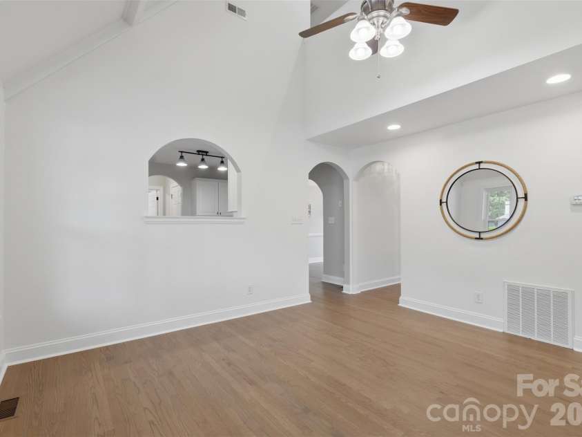 7332 Bailywick Drive, Waxhaw, NC 28173.  MLS# CAR4365077, YatesRealty ID 18528. Hardwood floors throughout 