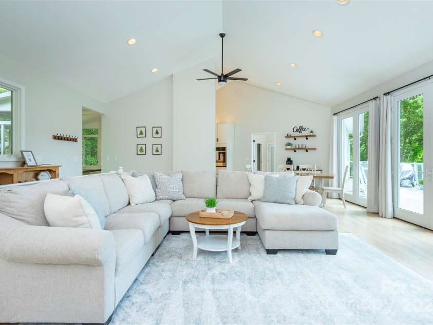 56 Great Horned Owl Road, Candler, NC 28715.  MLS# CAR4255204, YatesRealty ID 18529. The entire interior was painted in 2023