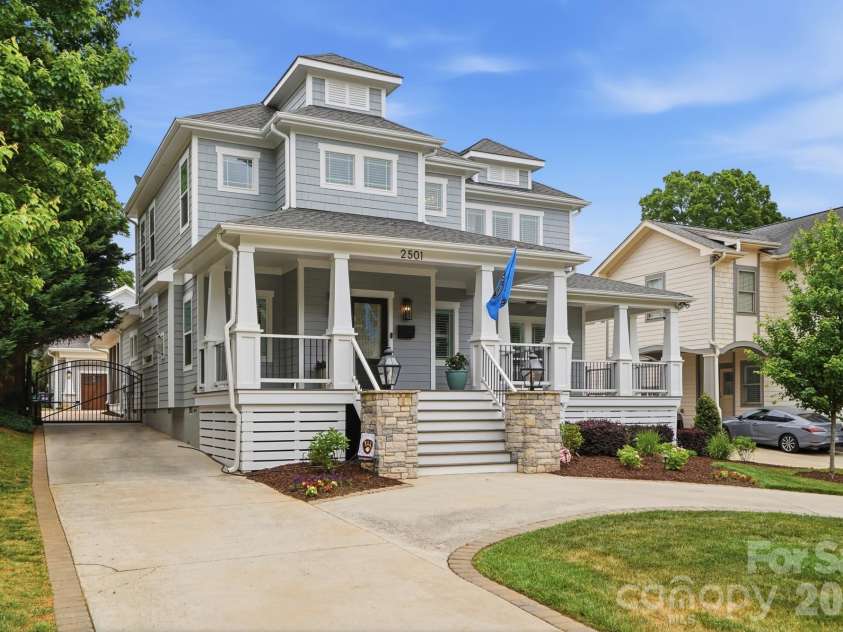 2501 Marshall Place, Charlotte, NC 28203.  MLS# CAR4374983, YatesRealty ID 18532. 