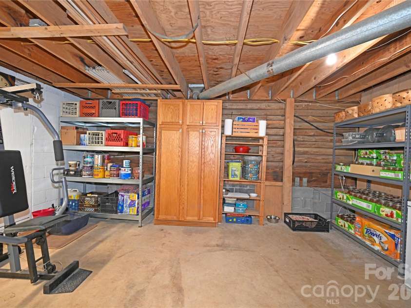 550 Joe Payne Road, Marshall, NC 28753.  MLS# CAR4257370, YatesRealty ID 18535. Basement 