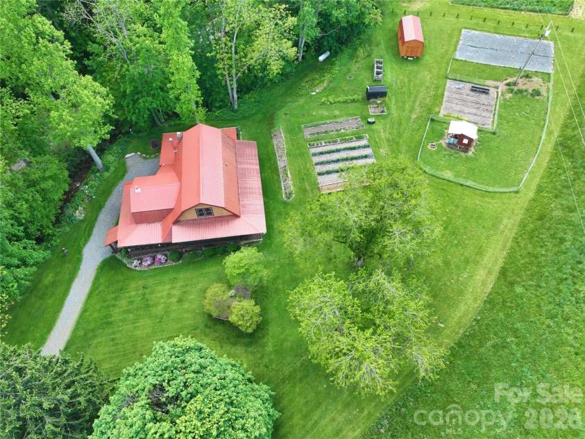 550 Joe Payne Road, Marshall, NC 28753.  MLS# CAR4257370, YatesRealty ID 18535. Magical farm!