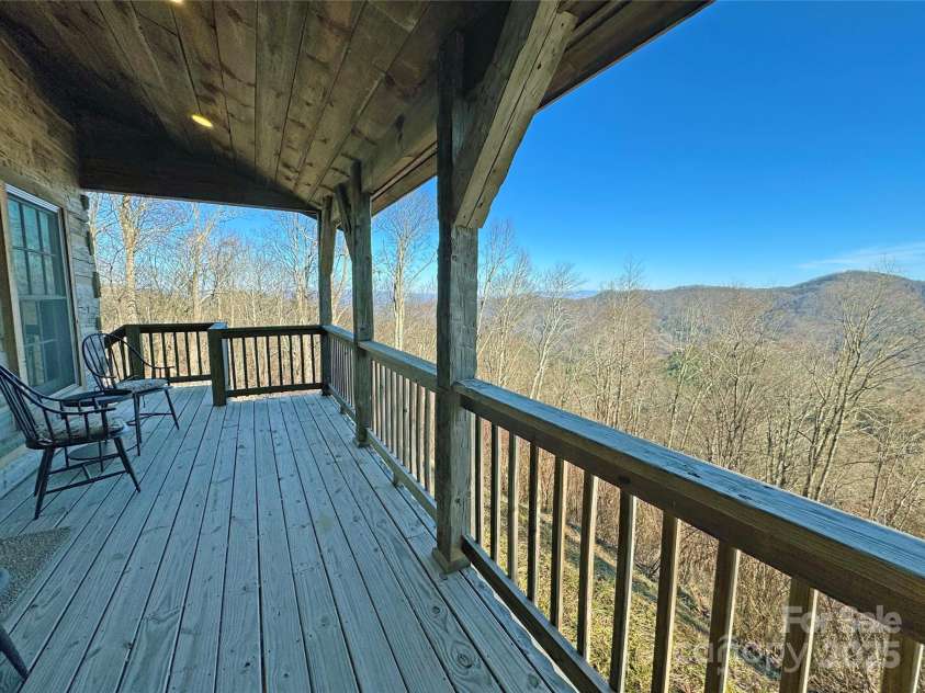 1201 & 1540 Baker Branch Lane, Marshall, NC 28753.  MLS# CAR4220175, YatesRealty ID 18539. Front porch view!