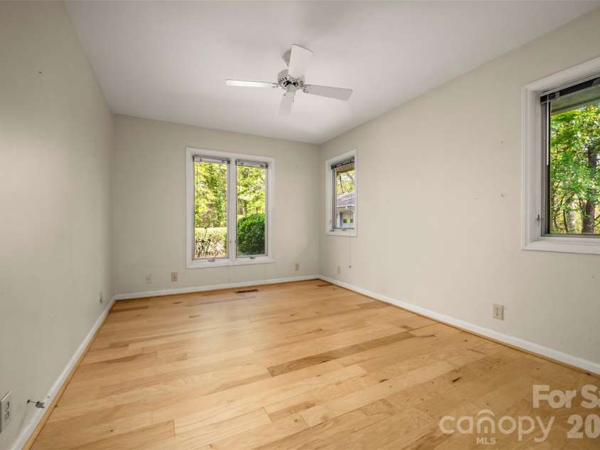176 Fox Run Lane, Tryon, NC 28782.  MLS# CAR4359459, YatesRealty ID 18539. Back den/ study