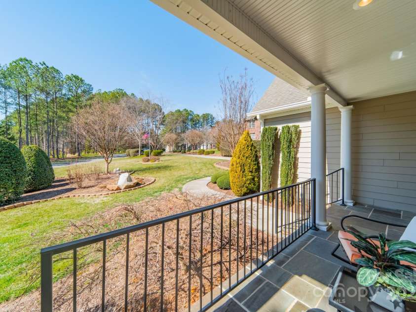 165 Blue Ridge Trail, Mooresville, NC 28117.  MLS# CAR4225294, YatesRealty ID 18540. View from the porch.