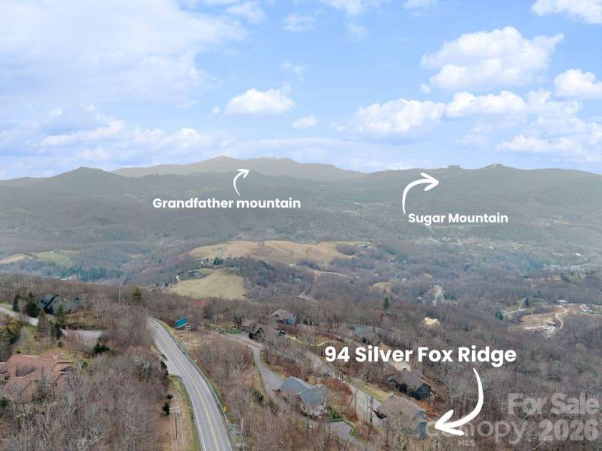 94 Silver Fox Ridge, Beech Mountain, NC 28604.  MLS# CAR4364580, YatesRealty ID 18543. 