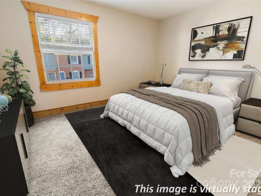 638 Chipley Avenue, Charlotte, NC 28205.  MLS# CAR4327228, YatesRealty ID 18546. Primary bedroom