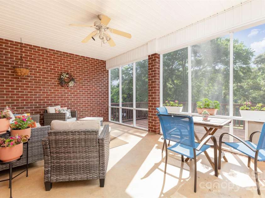 214 Silver Creek Lane, Shelby, NC 28152.  MLS# CAR4266166, YatesRealty ID 18549. Favorite spot!!! Screened porch over looking large back yard!