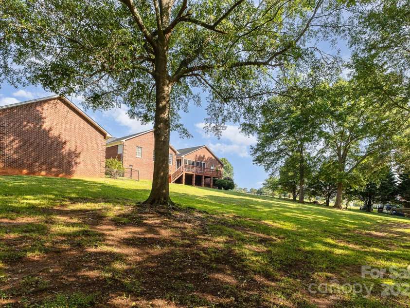 214 Silver Creek Lane, Shelby, NC 28152.  MLS# CAR4266166, YatesRealty ID 18549. View from the back