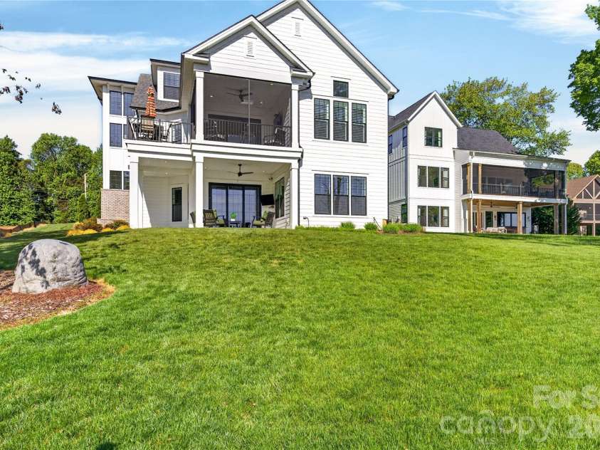 4496 Kiser Island Road, Terrell, NC 28682.  MLS# CAR4373362, YatesRealty ID 18553. Back of home
