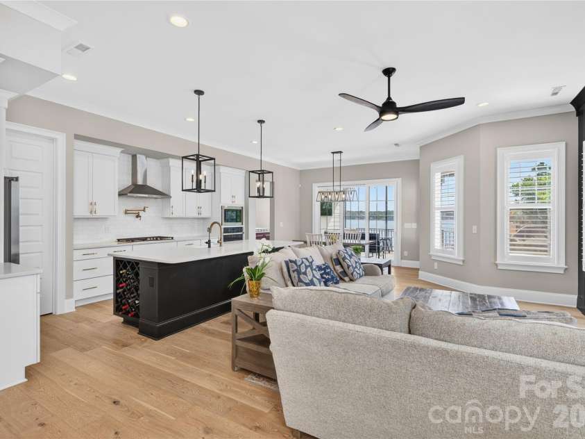 4496 Kiser Island Road, Terrell, NC 28682.  MLS# CAR4373362, YatesRealty ID 18553. Kitchen/Family Room