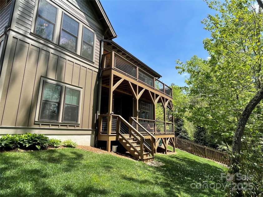 29 Stills Creek Loop, Fairview, NC 28730.  MLS# CAR4226327, YatesRealty ID 18560. Dual Decks for Outdoor Living