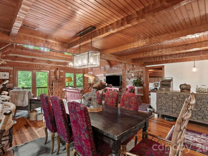 65 Sugar Maple Drive, Mills River, NC 28759.  MLS# CAR4357301, YatesRealty ID 18562. Imagine hosting holidays here!
